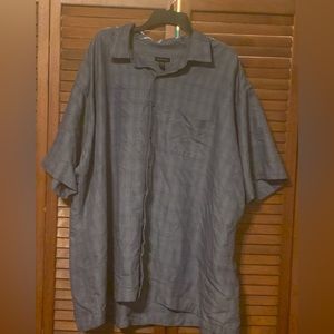 Men’s 4xlt button up dress shirt